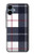 S3452 Plaid Fabric Pattern Hülle Schutzhülle Taschen für Samsung Galaxy A06