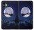 S3508 Xmas Santa Moon Hülle Schutzhülle Taschen für Samsung Galaxy A06