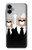 S3557 Bear in Black Suit Hülle Schutzhülle Taschen für Samsung Galaxy A06