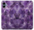 S3713 Purple Quartz Amethyst Graphic Printed Hülle Schutzhülle Taschen für Samsung Galaxy A06
