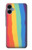 S3799 Cute Vertical Watercolor Rainbow Hülle Schutzhülle Taschen für Samsung Galaxy A06