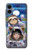 S3915 Raccoon Girl Baby Sloth Astronaut Suit Hülle Schutzhülle Taschen für Samsung Galaxy A06