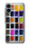 S3956 Watercolor Palette Box Graphic Hülle Schutzhülle Taschen für Samsung Galaxy A06