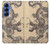 S0318 Antique Dragon Hülle Schutzhülle Taschen für Samsung Galaxy S25