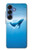S0843 Blue Whale Hülle Schutzhülle Taschen für Samsung Galaxy S25