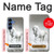S0932 White Horse Hülle Schutzhülle Taschen für Samsung Galaxy S25