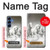 S0933 White Horses Hülle Schutzhülle Taschen für Samsung Galaxy S25