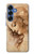 S1045 Leonardo da Vinci Woman's Head Hülle Schutzhülle Taschen für Samsung Galaxy S25
