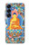 S1256 Buddha Paint Hülle Schutzhülle Taschen für Samsung Galaxy S25
