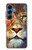 S1354 Lion Hülle Schutzhülle Taschen für Samsung Galaxy S25