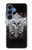 S1434 Skull Wing Tattoo Biker Hülle Schutzhülle Taschen für Samsung Galaxy S25