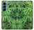 S1656 Marijuana Plant Hülle Schutzhülle Taschen für Samsung Galaxy S25