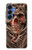 S1675 Skull Blood Tattoo Hülle Schutzhülle Taschen für Samsung Galaxy S25