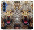 S1932 Blue Eyed Leopard Hülle Schutzhülle Taschen für Samsung Galaxy S25
