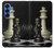 S2262 Chess King Hülle Schutzhülle Taschen für Samsung Galaxy S25