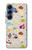 S2321 Food and Drink Seamless Hülle Schutzhülle Taschen für Samsung Galaxy S25