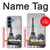 S2350 Old Paris Eiffel Tower Hülle Schutzhülle Taschen für Samsung Galaxy S25