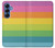 S2363 Rainbow Pattern Hülle Schutzhülle Taschen für Samsung Galaxy S25