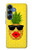 S2443 Funny Pineapple Sunglasses Kiss Hülle Schutzhülle Taschen für Samsung Galaxy S25