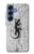 S2446 Gecko Wood Graphic Printed Hülle Schutzhülle Taschen für Samsung Galaxy S25