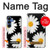S2477 Daisy flower Hülle Schutzhülle Taschen für Samsung Galaxy S25