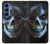 S2585 Evil Death Skull Pentagram Hülle Schutzhülle Taschen für Samsung Galaxy S25