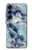 S2689 Blue Marble Texture Graphic Printed Hülle Schutzhülle Taschen für Samsung Galaxy S25