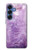 S2690 Amethyst Crystals Graphic Printed Hülle Schutzhülle Taschen für Samsung Galaxy S25