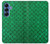 S2704 Green Fish Scale Pattern Graphic Hülle Schutzhülle Taschen für Samsung Galaxy S25