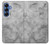 S2845 Gray Marble Texture Hülle Schutzhülle Taschen für Samsung Galaxy S25