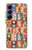 S2854 Cute Xmas Pattern Hülle Schutzhülle Taschen für Samsung Galaxy S25