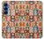 S2854 Cute Xmas Pattern Hülle Schutzhülle Taschen für Samsung Galaxy S25