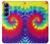 S2884 Tie Dye Swirl Color Hülle Schutzhülle Taschen für Samsung Galaxy S25