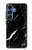 S2895 Black Marble Graphic Printed Hülle Schutzhülle Taschen für Samsung Galaxy S25