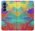 S2942 Brush Stroke Painting Hülle Schutzhülle Taschen für Samsung Galaxy S25