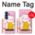 S3025 Pink Maneki Neko Lucky Cat Hülle Schutzhülle Taschen für Samsung Galaxy S25