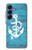S3053 Marine Anchor Blue Hülle Schutzhülle Taschen für Samsung Galaxy S25