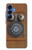 S3146 Antique Wall Retro Dial Phone Hülle Schutzhülle Taschen für Samsung Galaxy S25