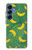 S3286 Banana Fruit Pattern Hülle Schutzhülle Taschen für Samsung Galaxy S25