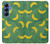 S3286 Banana Fruit Pattern Hülle Schutzhülle Taschen für Samsung Galaxy S25