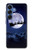 S3508 Xmas Santa Moon Hülle Schutzhülle Taschen für Samsung Galaxy S25
