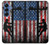 S3803 Electrician Lineman American Flag Hülle Schutzhülle Taschen für Samsung Galaxy S25