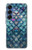 S3809 Mermaid Fish Scale Hülle Schutzhülle Taschen für Samsung Galaxy S25 S3809 Mermaid Fish Scale Hülle Schutzhülle Taschen für Samsung Galaxy S25