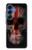S3848 United Kingdom Flag Skull Hülle Schutzhülle Taschen für Samsung Galaxy S25