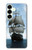S1096 Sailing Ship in an Ocean Hülle Schutzhülle Taschen für Samsung Galaxy S25 Plus