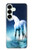 S1130 Unicorn Horse Hülle Schutzhülle Taschen für Samsung Galaxy S25 Plus
