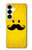 S1145 Yellow Mustache Sun Hülle Schutzhülle Taschen für Samsung Galaxy S25 Plus