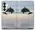 S1349 Killer whale Orca Hülle Schutzhülle Taschen für Samsung Galaxy S25 Plus