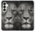 S1352 Lion Face Hülle Schutzhülle Taschen für Samsung Galaxy S25 Plus