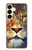 S1354 Lion Hülle Schutzhülle Taschen für Samsung Galaxy S25 Plus